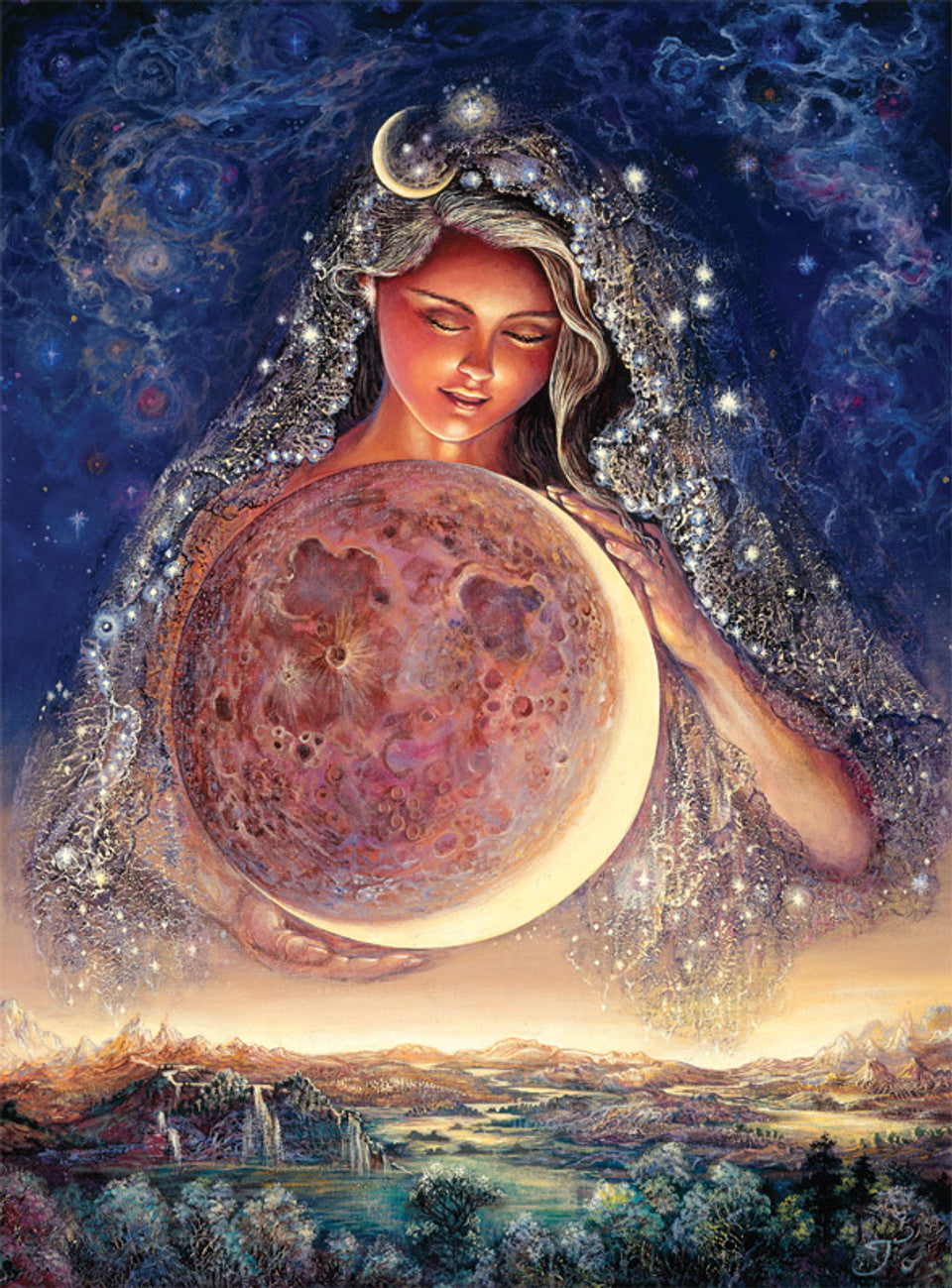 Moon Goddess, Josephine Wall (Glitter Edition) (1000pcs)