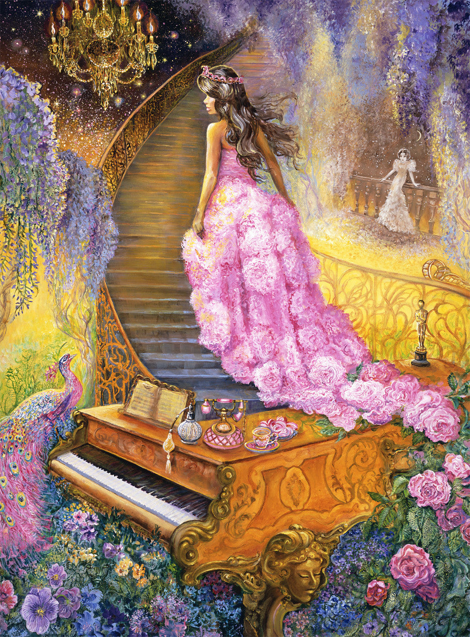 Melody in Pink, Josephine Wall (Glitter Edition) (1000pcs)