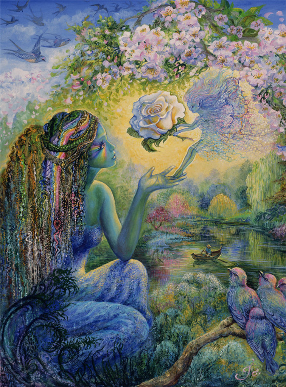 The Messenger, Josephine Wall (Glitter Edition) (1000pcs)
