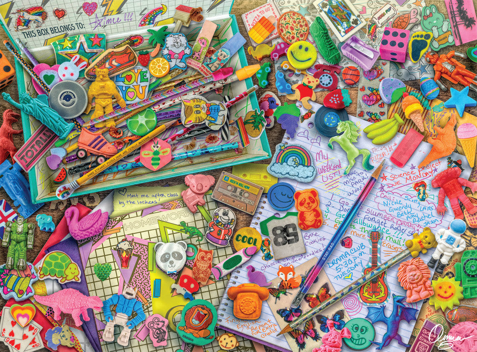 PFG My Awesome Collection 1989, Aimee Stewart (1000pcs) (Usage/Used - PUZZLES FOR GOOD)