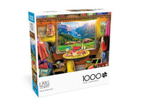 PFG Swiss Train Ride, Lars Stewart (1000pcs) (utilisation / utilisée - puzzles pour de bon)