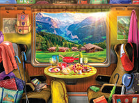PFG Swiss Train Ride, Lars Stewart (1000pcs) (utilisation / utilisée - puzzles pour de bon)
