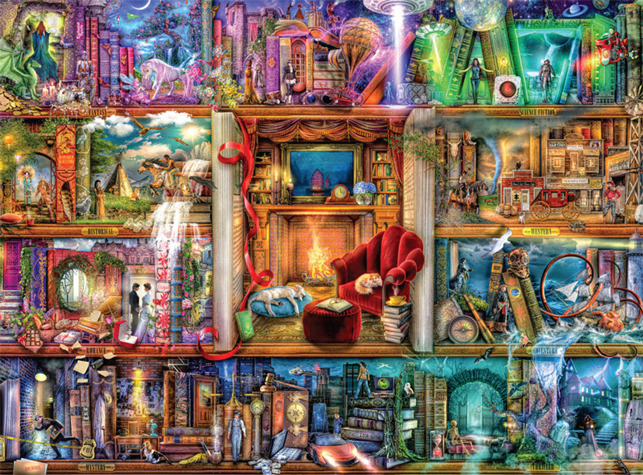 DMG The Grand Fiction Library, Aimee Stewart (1000pcs) (DAMAGED BOX)