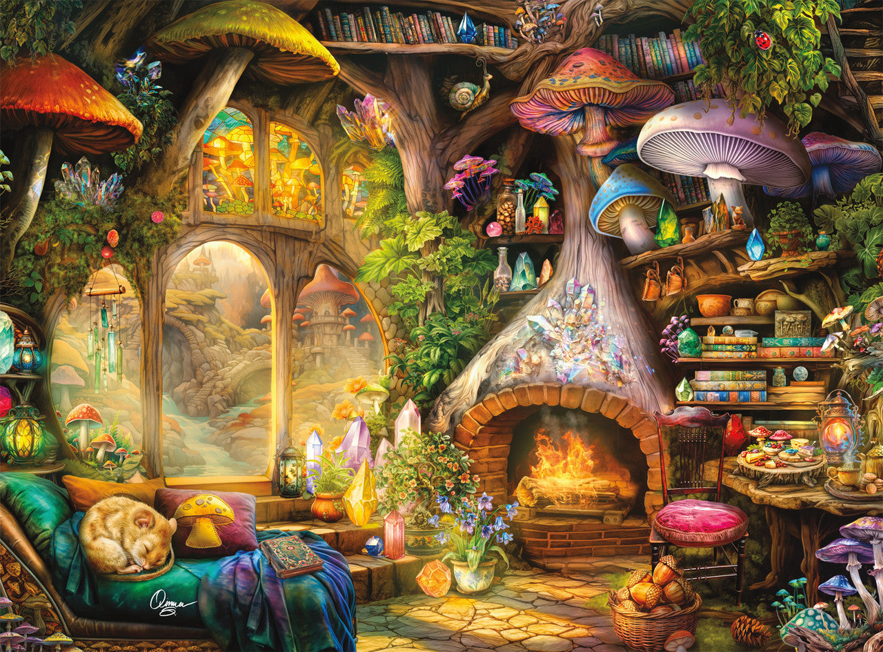 Merry Mushroom Cottage, Aimee Stewart (1000pcs)