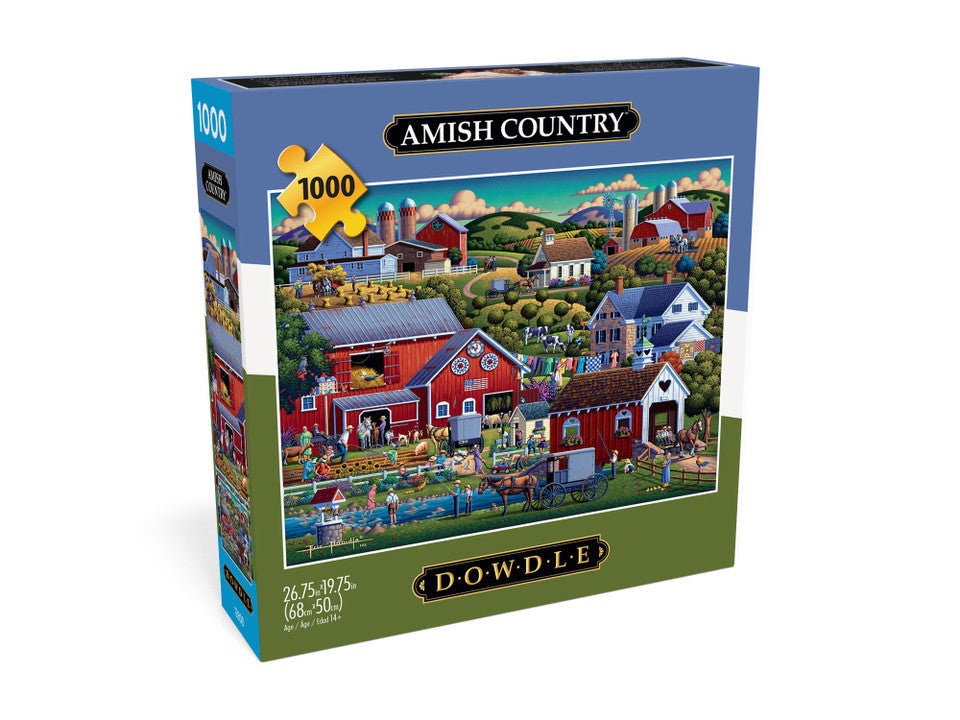 PFG Amish Country (1000pcs) (Usage/Used - PUZZLES FOR GOOD)