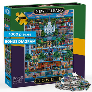 New Orleans, Dowdle (1000pcs)