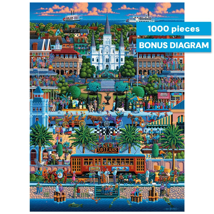 New Orleans, Dowdle (1000pcs)