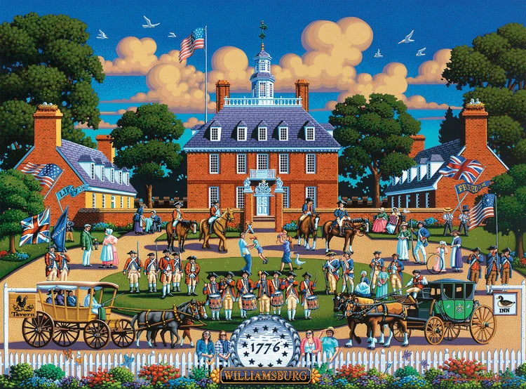 Colonial Williamsburg, Dowdle (1000pcs)