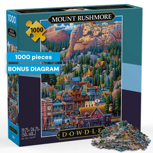 Mount Rushmore, Dowdle (1000pcs)