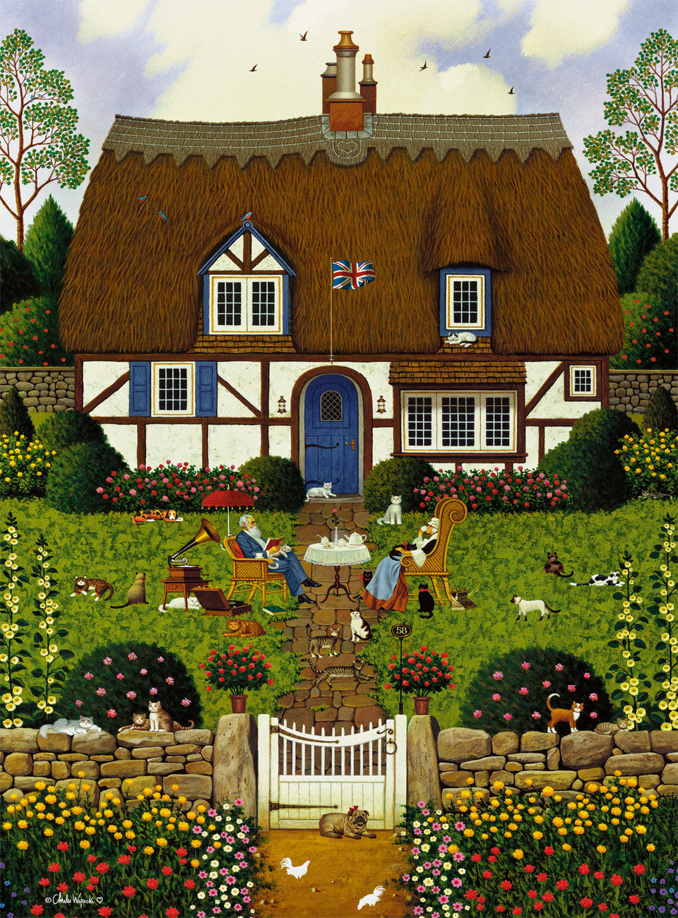 PFG Bach's Magnificat in D Minor, Charles Wysocki (1000pcs) (Usage/Used - PUZZLES FOR GOOD)