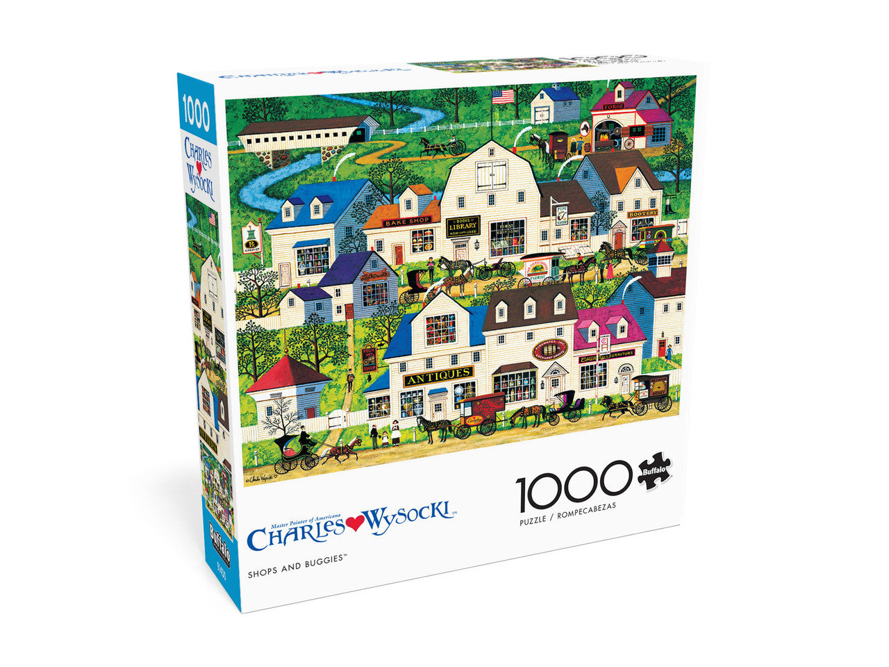 Magasins et poussettes, Charles Wysocki (1000pcs)
