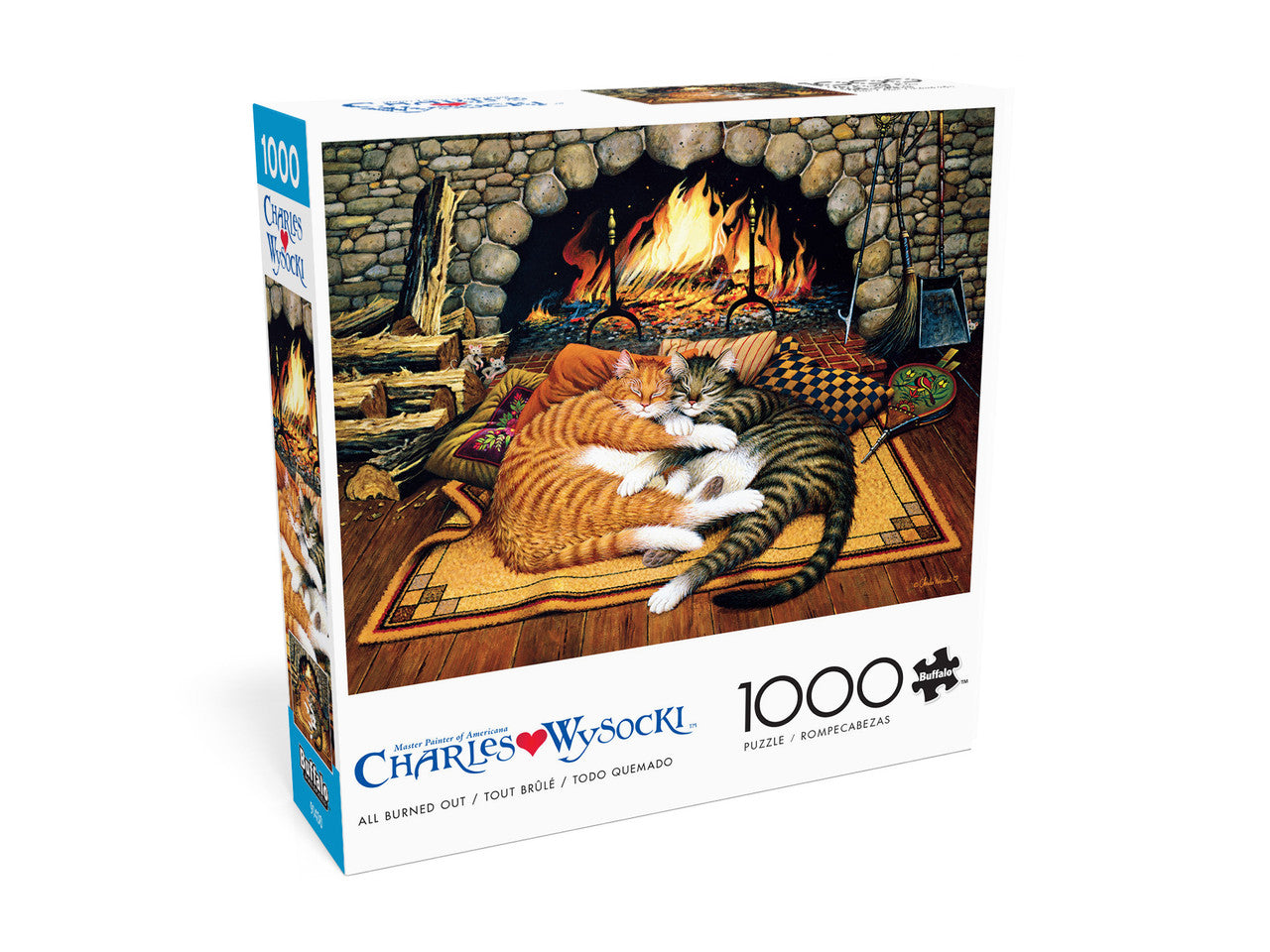 Tout brûlé, Charles Wysocki (1000pcs)