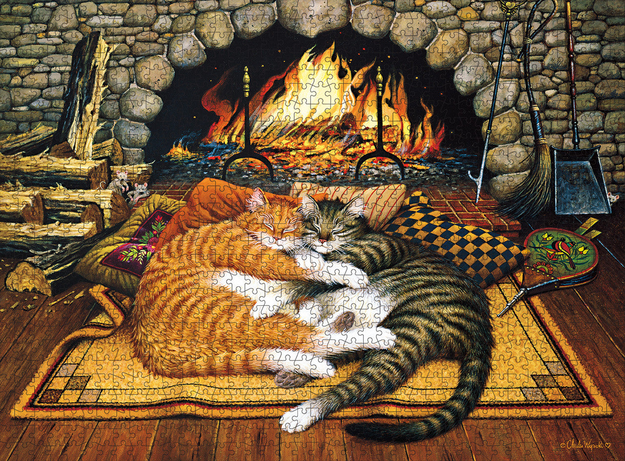 Tout brûlé, Charles Wysocki (1000pcs)