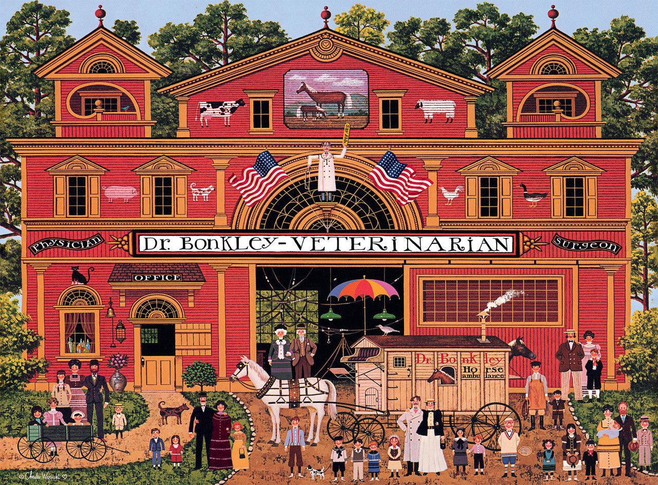 La Famille du Dr Bonkley, Charles Wysocki (1000 pièces)