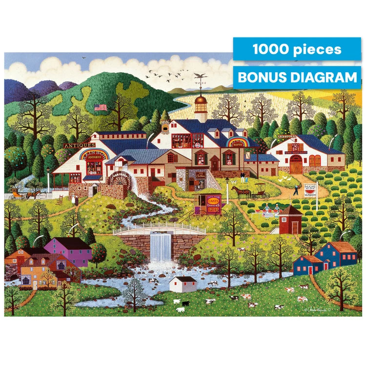 DMG Rainbow's End, Charles Wysocki (1000pcs) (DAMAGED BOX)