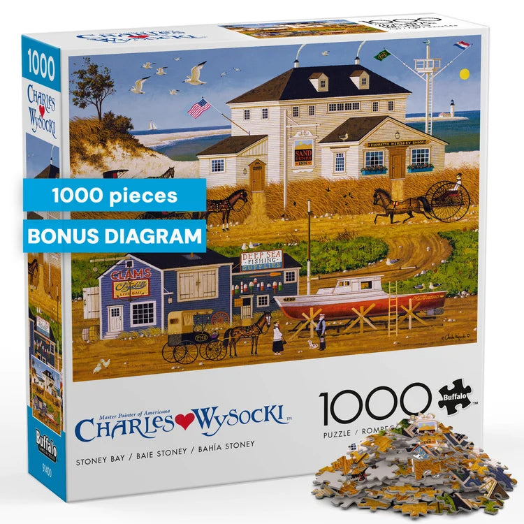 Stoney Bay, Charles Wysocki (1000pcs)