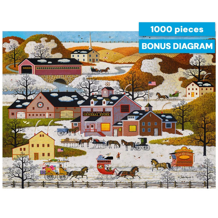 Gifts, Antiques, Cakes, Charles Wysocki (1000pcs)