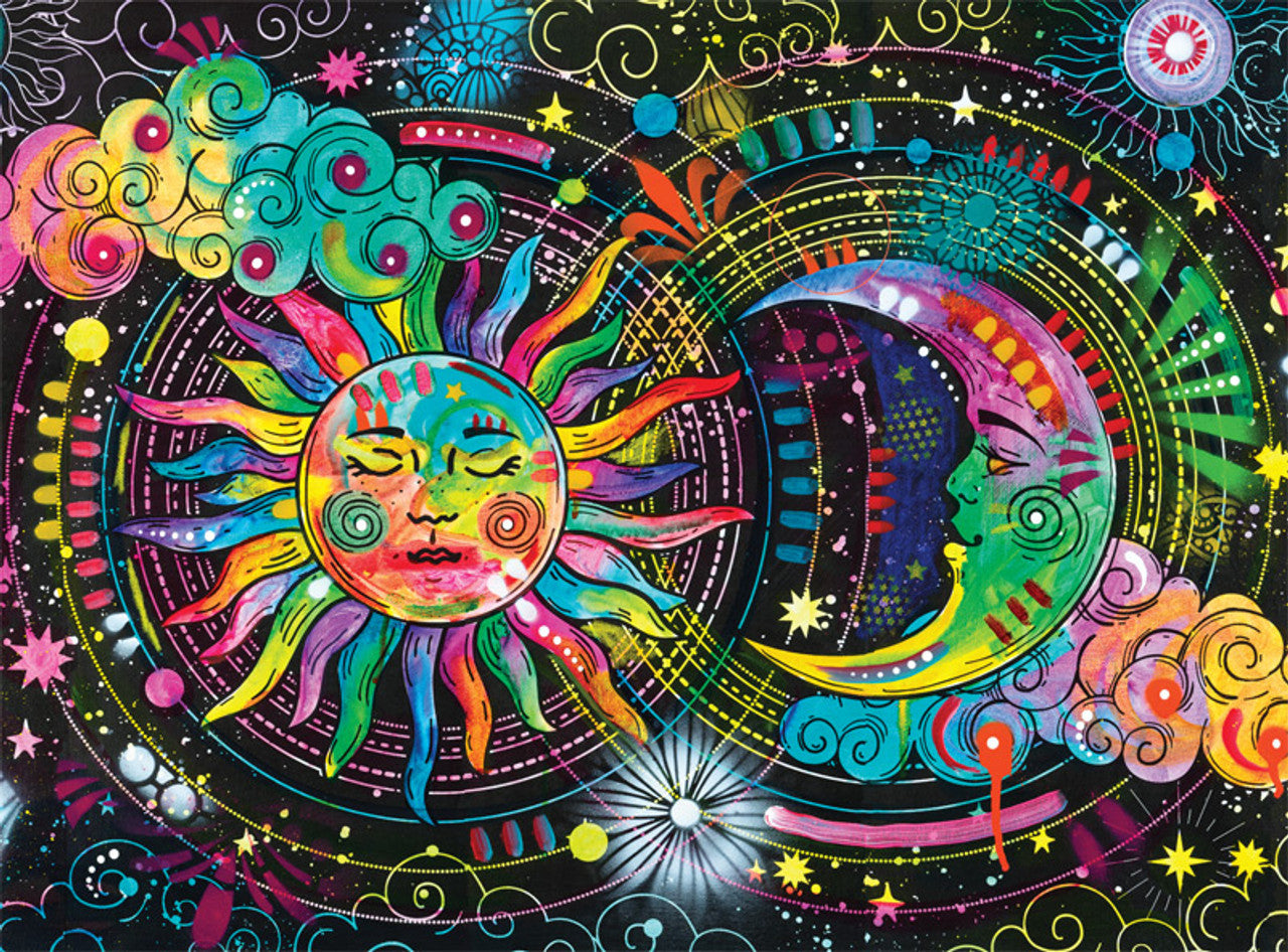 Night & Day - Sun Moon Stars (1000pcs)