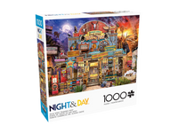 PFG Night & Day - Wild West Trading Post (1000pcs) (utilisation / utilisée - puzzles pour de bon)
