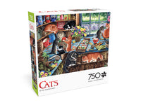 Chats - dans le hangar de jardin (750pcs)
