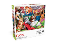 Chats - chatons à chaussures (750pcs)