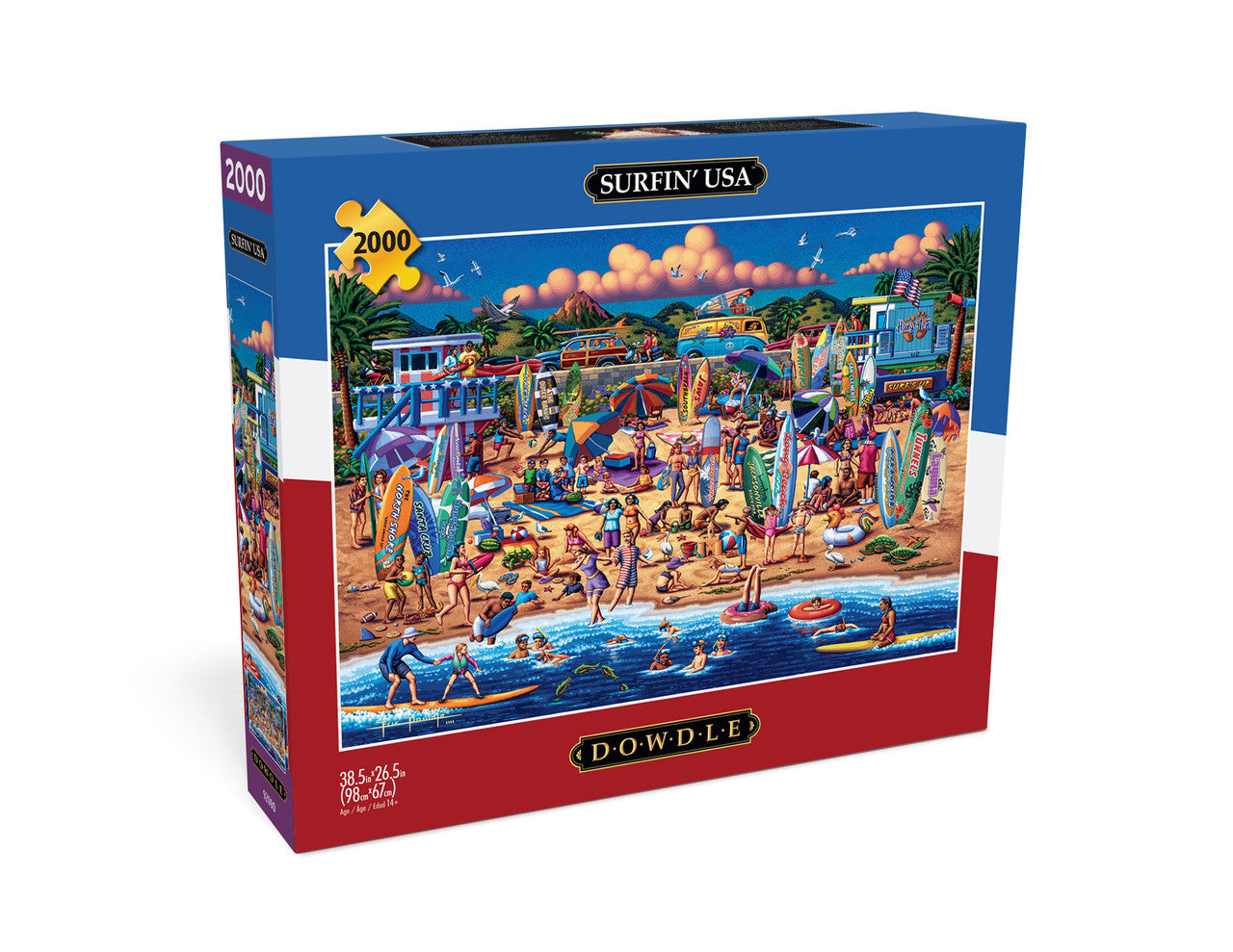 Surfin' USA (2000pcs)