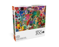 Colorful Gardening Collage, Lars Stewart (300pcs)