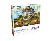 Une journée délicieuse sur l'île Sparkhawk, Charles Wysocki (500pcs)