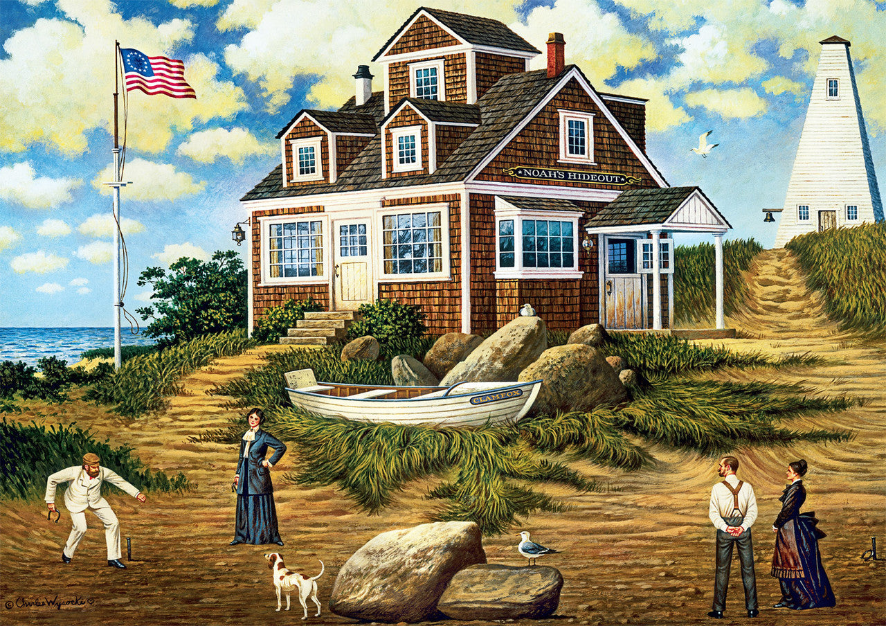 DMG A Delightful Day on Sparkhawk Island, Charles Wysocki (500pcs) (DAMAGED BOX)