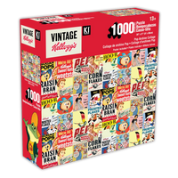 PFG Vintage Kellogg - Pop Archive Collage (1000pcs) (utilisation / utilisée - puzzles pour de bon)