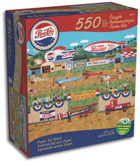PFG Pepsi-Cola - Pepsi Air Show (550pcs) (utilisation / utilisée - puzzles pour de bon)