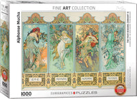 PFG The Four Seasons (Variant 3), Alphonse Mucha (utilisation / utilisée - puzzles pour de bon)