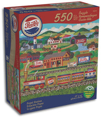 PFG Pepsi-Cola - Station Pepsi (550pcs) (utilisation / utilisée - puzzles pour de bon)