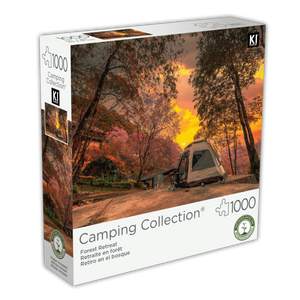 PFG Camping Collection - Forest Retreat (1000pcs) (Usage/Used - PUZZLES FOR GOOD)