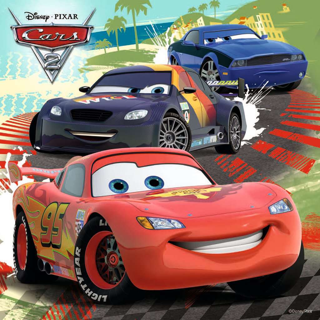 Ravensburger Disney's Cars - World Wide Racing Fun (3 x 49pcs)