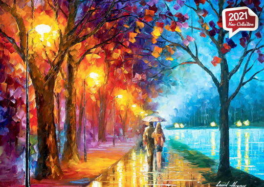 PFG Rhapsody, Leonid Afremov (1000pcs) (Usage/Used - PUZZLES FOR GOOD)