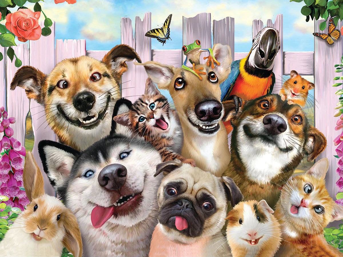Pet Selfie, Howard Robinson (3D Puzzle) (500pcs)