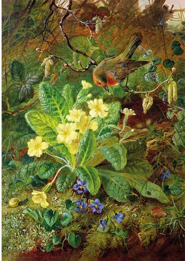 PFG Primrose and Robin (WOOD) (Usagé - PUZZLES FOR GOOD)