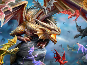 Anne Stokes - Dragon Clan (Puzzle 3D) (500pcs)