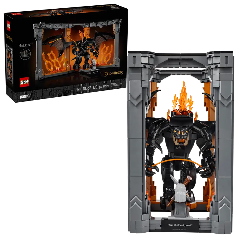LEGO® - The Lord of the Rings: Balrog™ Book Nook