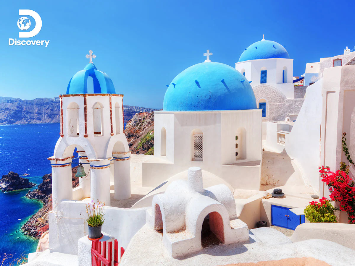 Discovery - Santorini, Greece (3D Puzzle) (500pcs)