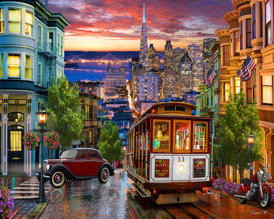 PFG San Francisco Trolley (Usage/Used - PUZZLES FOR GOOD)
