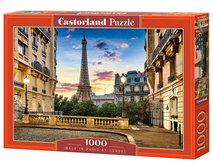 Walk in Paris at Sunset	 (1000pcs)