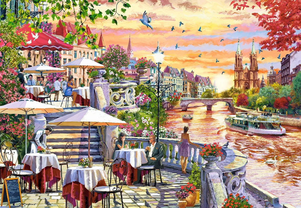 Romantic City Sunset	(1000pcs)