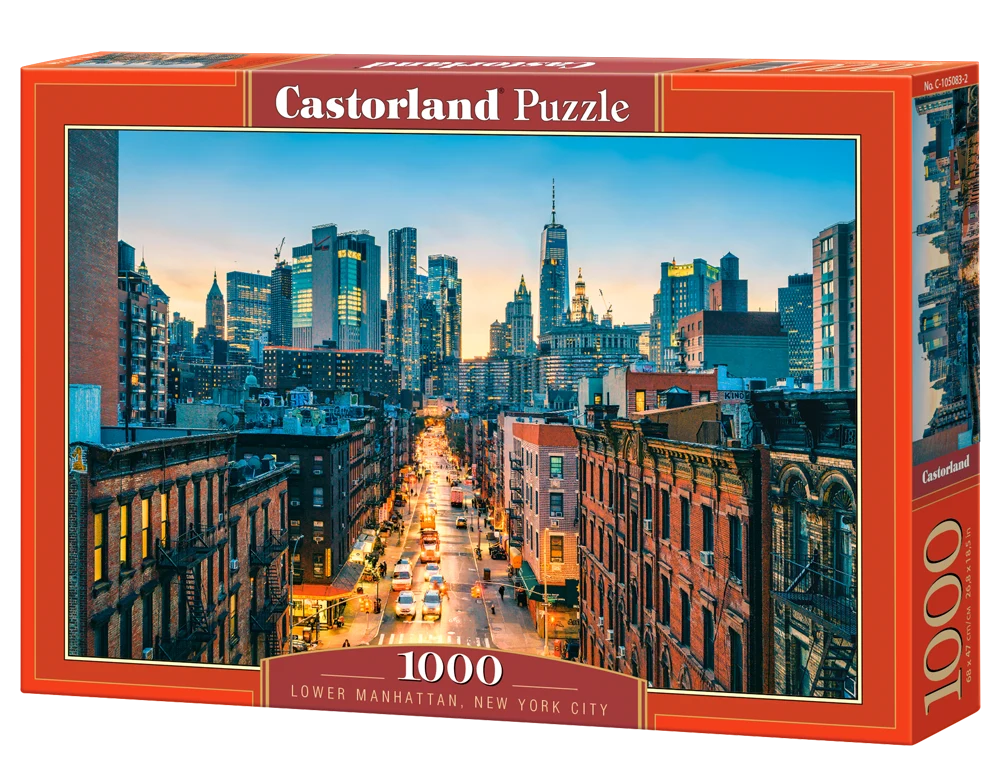 Lower Manhattan, New York City (1000pcs)
