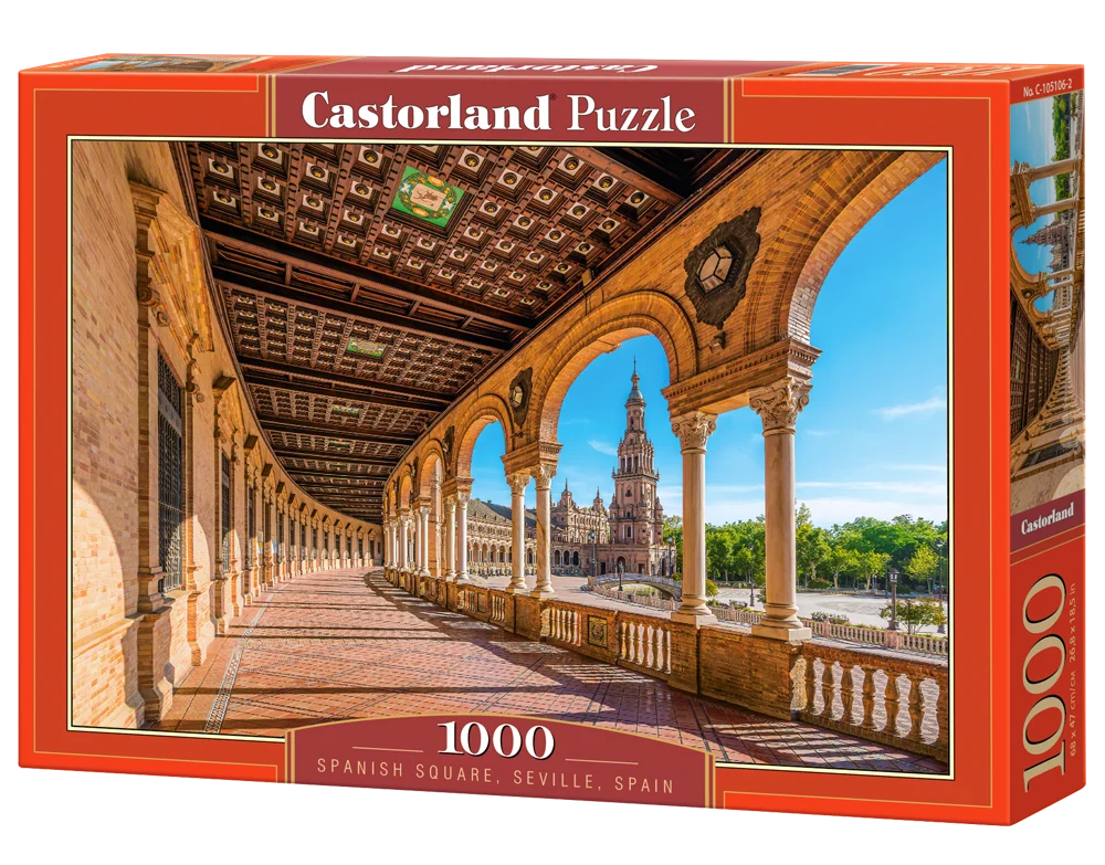 Spanish Square, Seville, Spain (1000pcs)