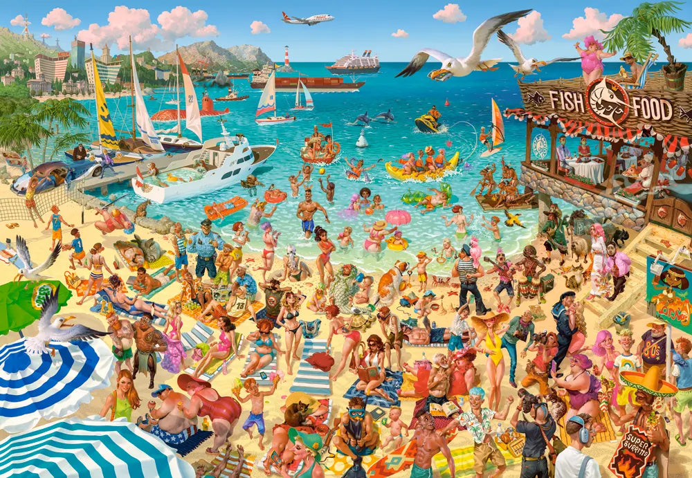 Art Collection - Fun by the Sea (1000pcs)