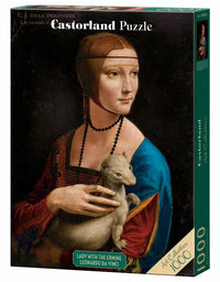 Collection d'art - Lady with the ermine, Leonardo da Vinci (1000pcs)