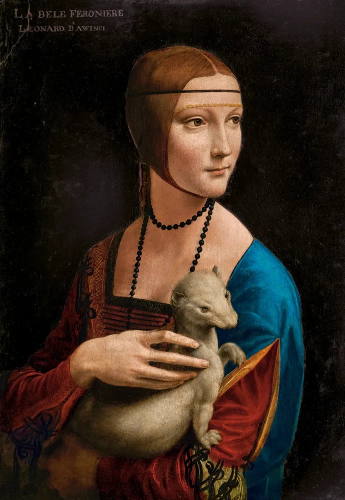 Art Collection - Lady with the Ermine, Leonardo da Vinci (1000pcs)