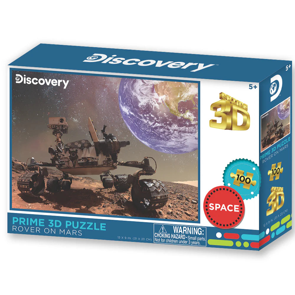 Discovery - Rover on Mars (3D Puzzle) (100pcs)